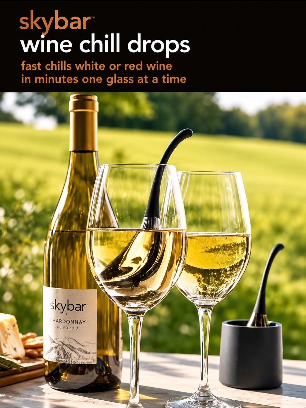SKYBAR Wine Chill Drops, MSRP $49.99